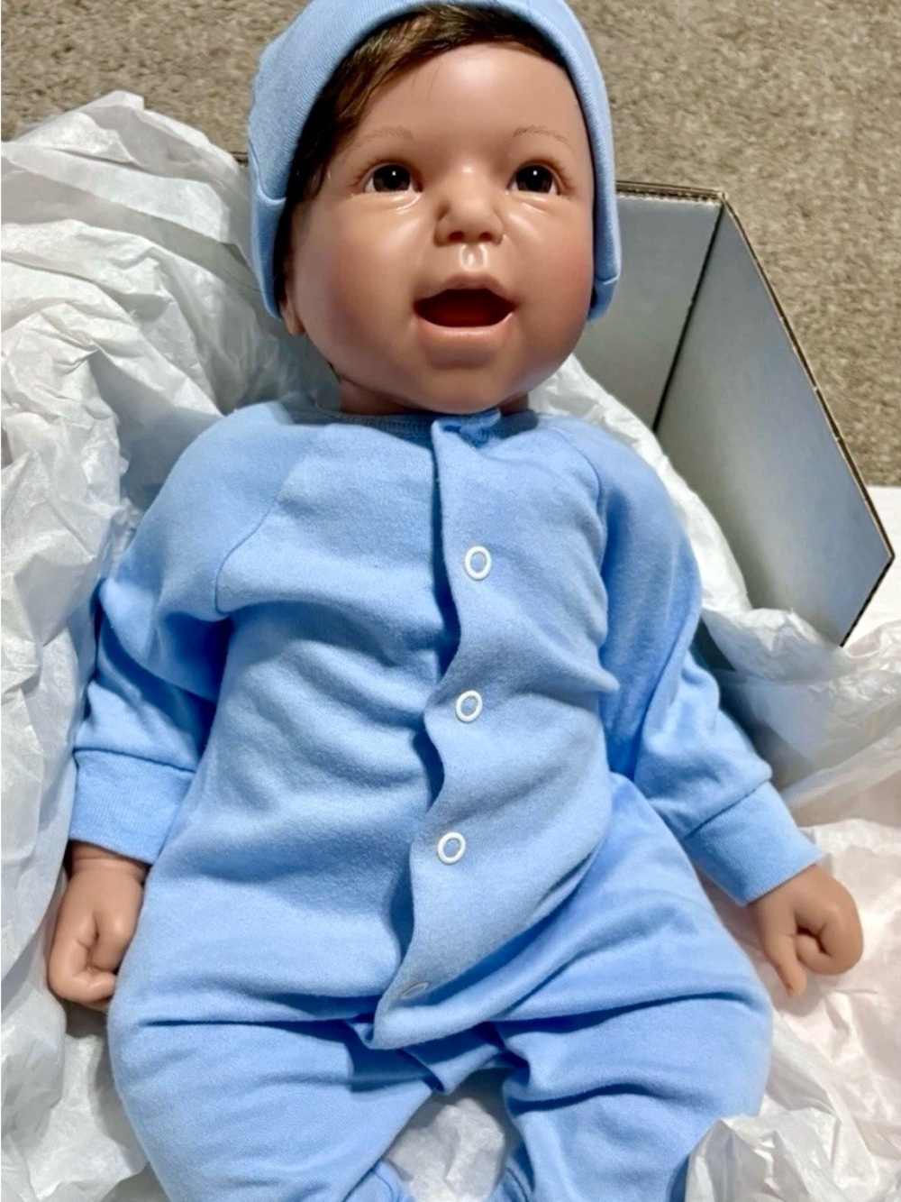 LEE MIDDLETON My Own Baby Small Wonder Boy by Reva Schack w/ Box